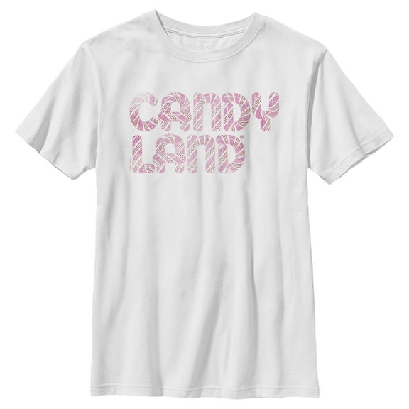 Boy's Candy Land Distressed Logo  Graphic T-Shirt