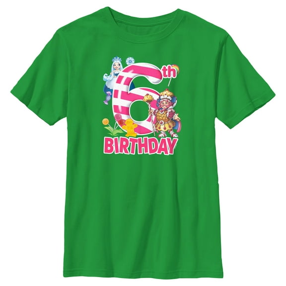 Boy's Candy Land Frostine and King Kandy Birthday  Graphic T-Shirt