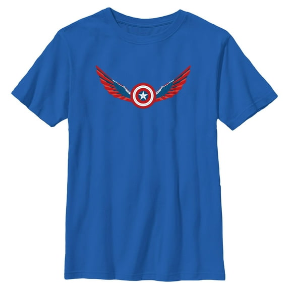 Boy's Captain America: Brave New World Winged Shield Graphic T-Shirt