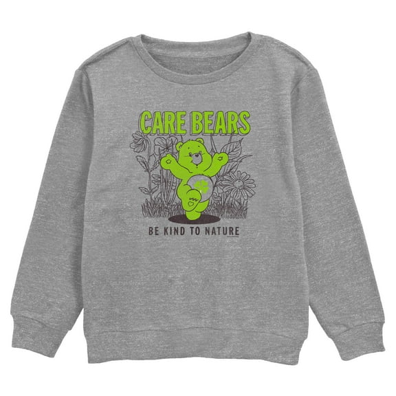 Boy's Care Bears Be Kind to Nature Good Luck Bear Sweatshirt