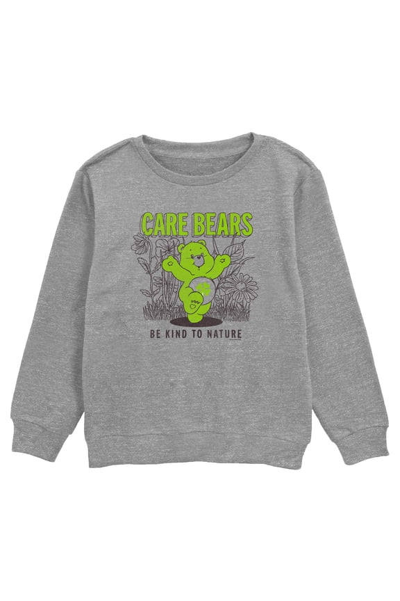Boy's Care Bears Be Kind to Nature Good Luck Bear Sweatshirt