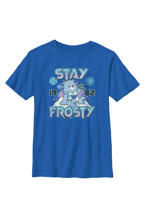 Boy's Care Bears Grumpy Bear Stay Frosty Graphic T-Shirt