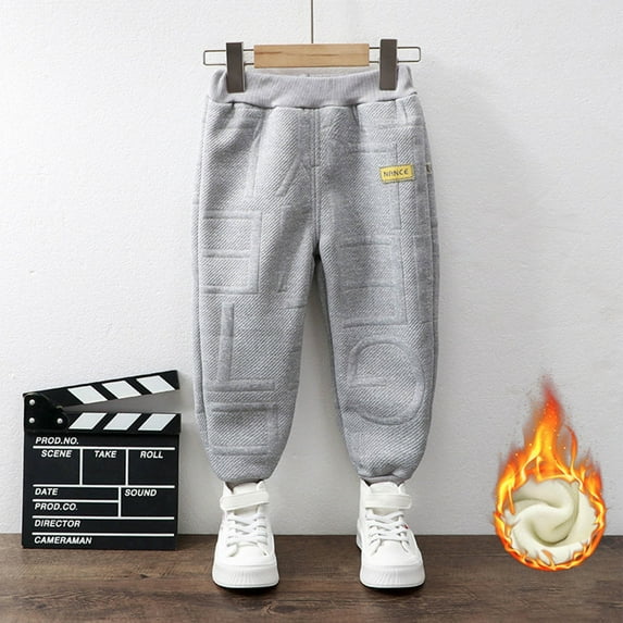 Boy's Cargo Joggers Pants Youth Quick Dry Hiking Lightweight Pants for Sports Outdoor Spring Children Pants Work Pants Children Pocket Guard Pants Casual Outwear Pants with Zipper Pockets