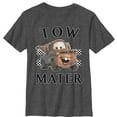 thumbnail image 1 of Boy's Cars Tow Mater Portrait  Graphic Tee Charcoal Heather Medium, 1 of 4