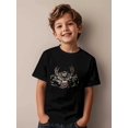 thumbnail image 1 of Boy's Casual Camouflage Hunting Deer Graphic T-Shirt, 1 of 8