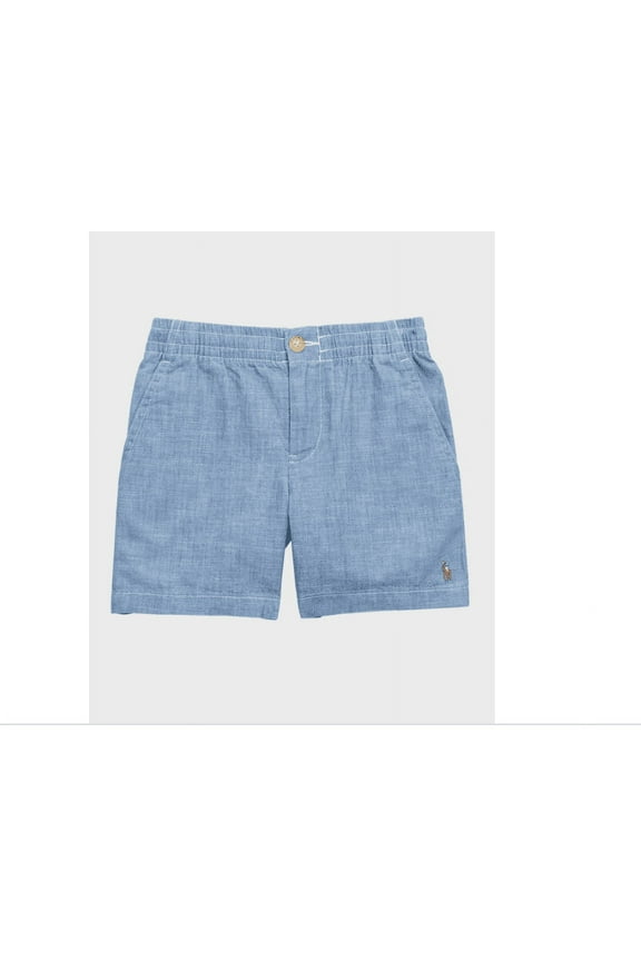 Boy's Chambray Prepster Shorts, Size 2-7