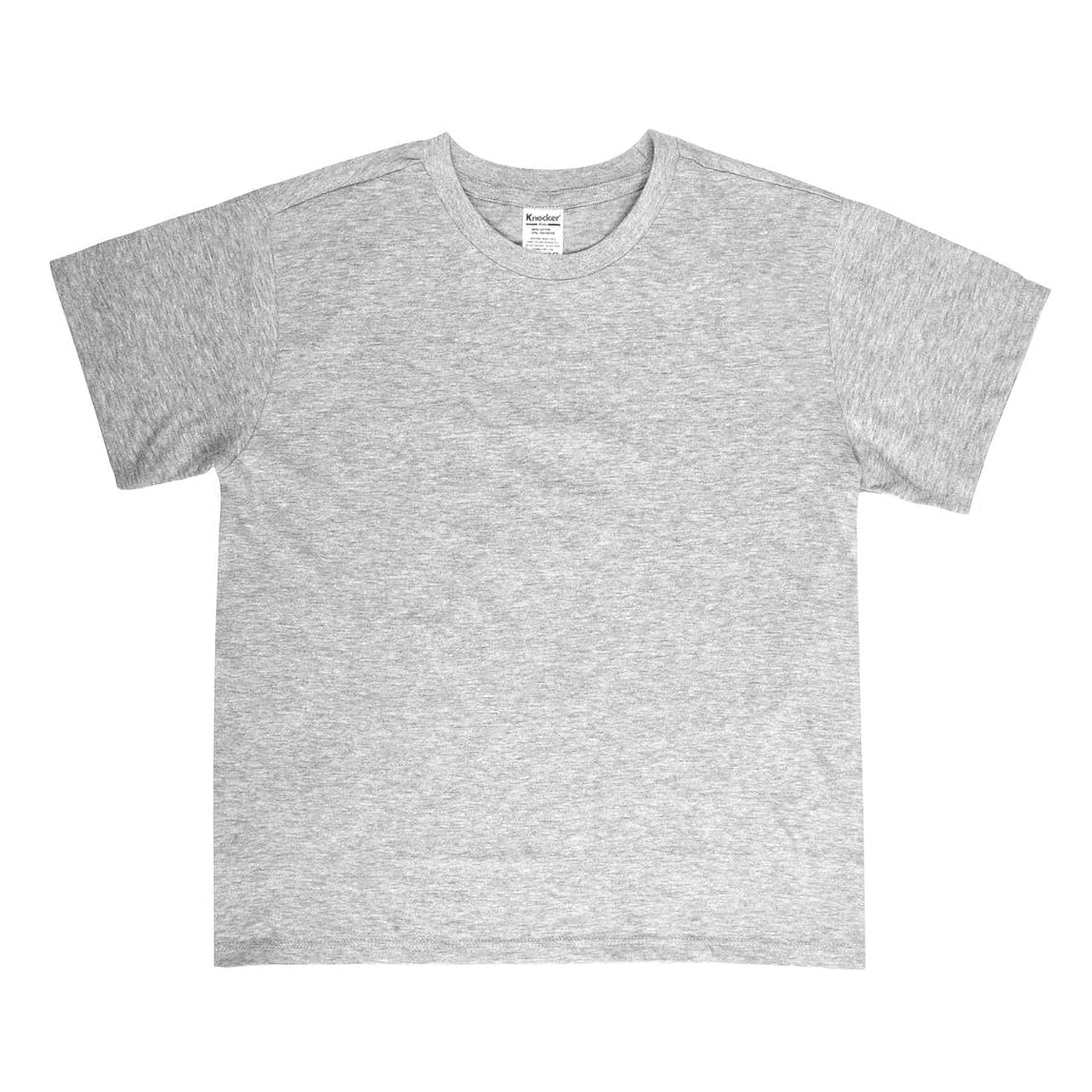 Classic Junior Crew Neck Short Sleeve Undershirt Set of 2
