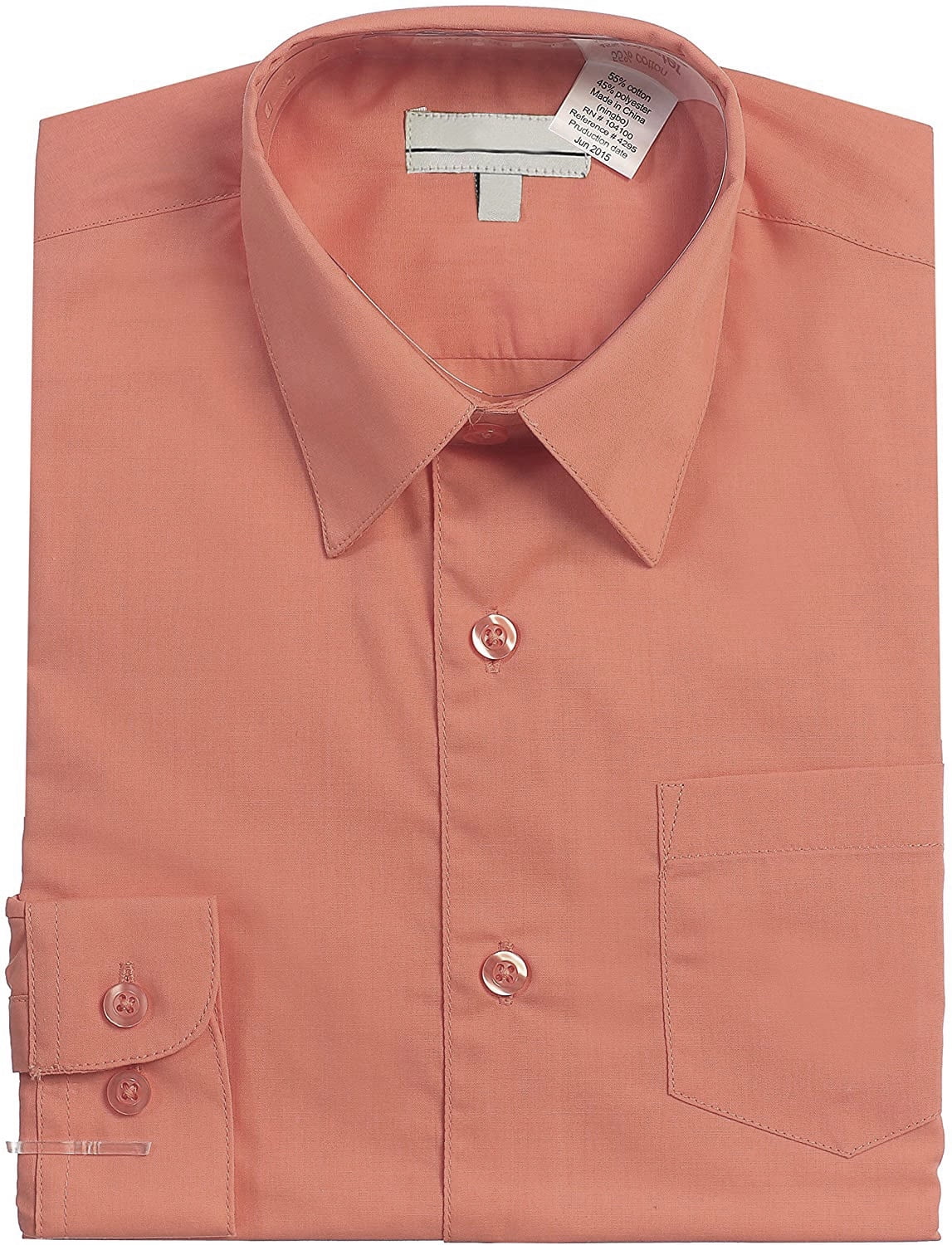 boys peach shirt