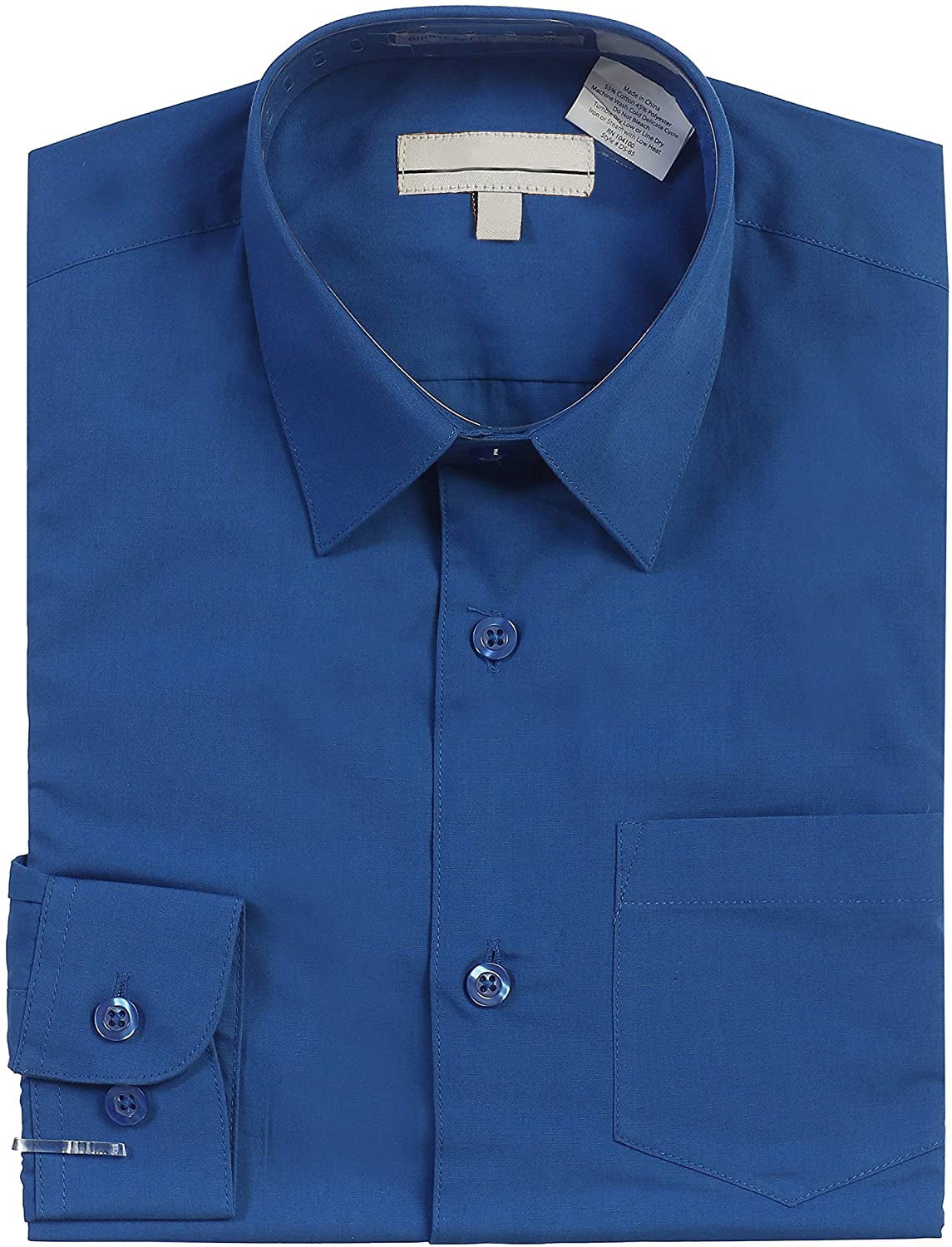boys royal blue shirt