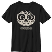 Boys Coco Miguel Skeleton Graphic Tee Black Large