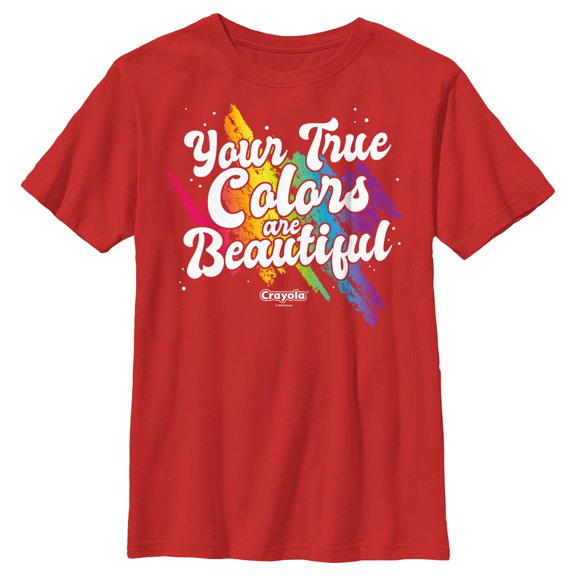 Boy's Crayola Your True Colors Are Beautiful Graphic T-Shirt