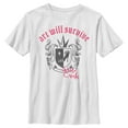 thumbnail image 1 of Boy's Cruella Art Will Survive Crest  Graphic Tee White Medium, 1 of 5