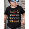 thumbnail image 1 of Boy's Cute Colorful Cartoon Train Graphic T-Shirt, 1 of 8