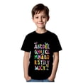 thumbnail image 1 of Boy's Cute Colorful Easter Alphabet Bunny T-Shirt, 1 of 8