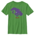 thumbnail image 1 of Boy's DC League of Super-Pets Lex Luthor and Lulu Silhouettes  Graphic Tee Kelly Green Small, 1 of 4