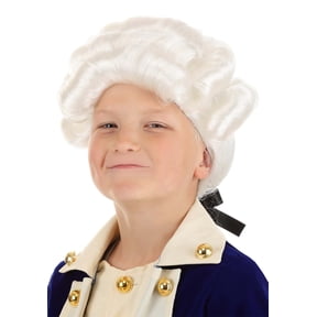 Boy's Deluxe Colonial Wig