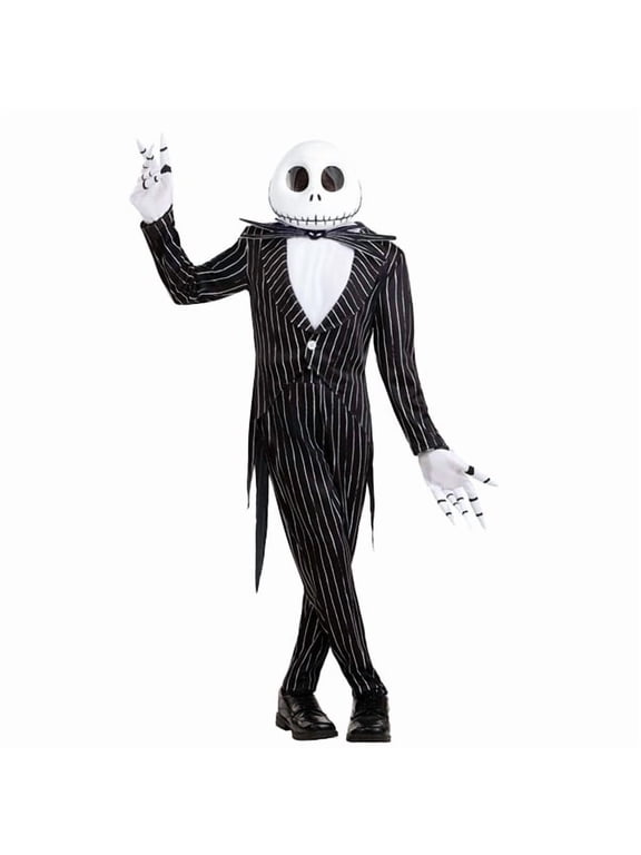 Deluxe Disney Jack Skellington Boy's Costume | Disney Costumes