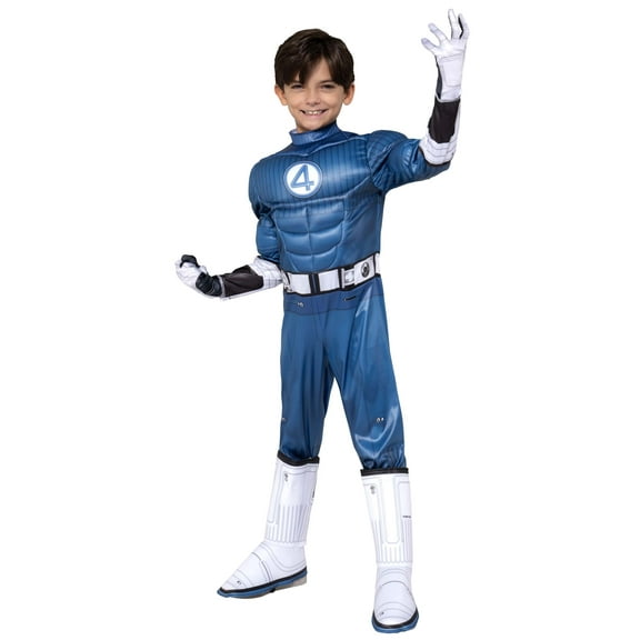 Boy's Deluxe Fantastic 4 Mr. Fantastic Costume