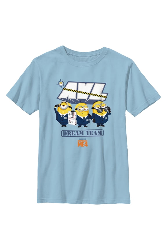 Boy's Despicable Me 4 AVL Dream Team Graphic T-Shirt