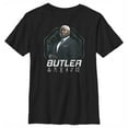 thumbnail image 1 of Boy's Disney Artemis Fowl Butler Portrait  Graphic Tee Black X Small, 1 of 4