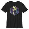 thumbnail image 1 of Boy's Disney Artemis Fowl Hexagon Frame  Graphic Tee Black Large, 1 of 4