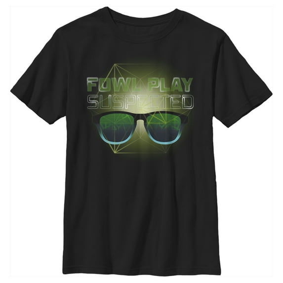Boy's Disney Artemis Fowl Play Suspected Graphic Tee Black Large
