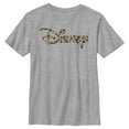 thumbnail image 1 of Boy's Disney Leopard Print Logo  Graphic Tee Athletic Heather Large, 1 of 5