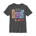 thumbnail image 1 of Boy's Disney Princesses Periodic Table Graphic Tee Charcoal Heather Large, 1 of 4