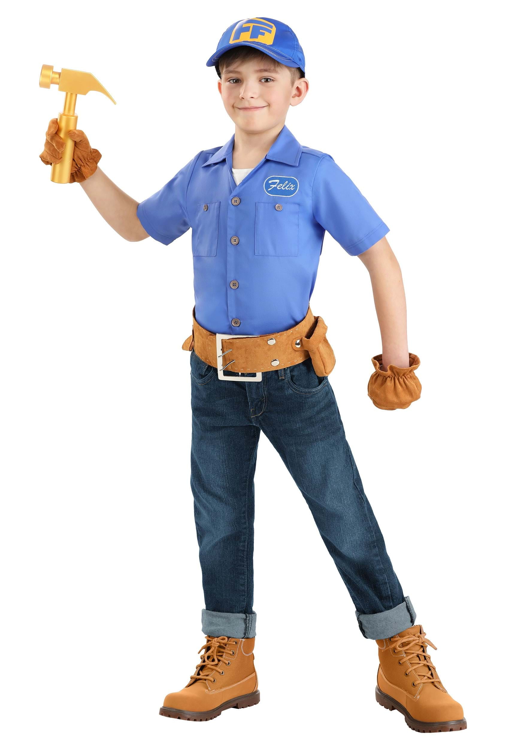 Disney Raph Boy's Disney Wreck It Ralph Fix It Felix Costume - Walmart.com