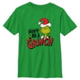 thumbnail image 1 of Boy's Dr. Seuss Christmas Don't Be a Grinch  Graphic T-Shirt, 1 of 9