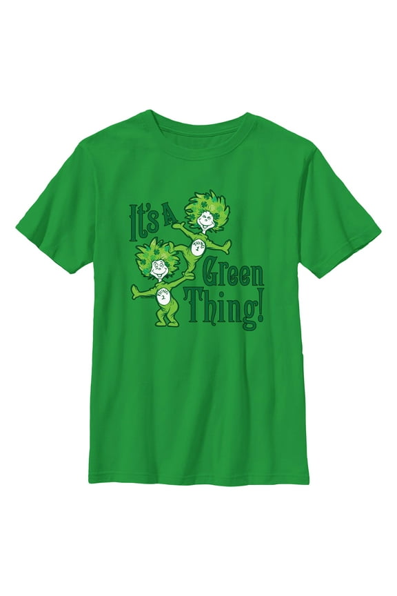 Boy's Dr. Seuss It's a Green Thing Graphic T-Shirt