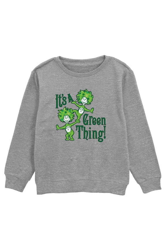 Boy's Dr. Seuss It's a Green Thing Sweatshirt