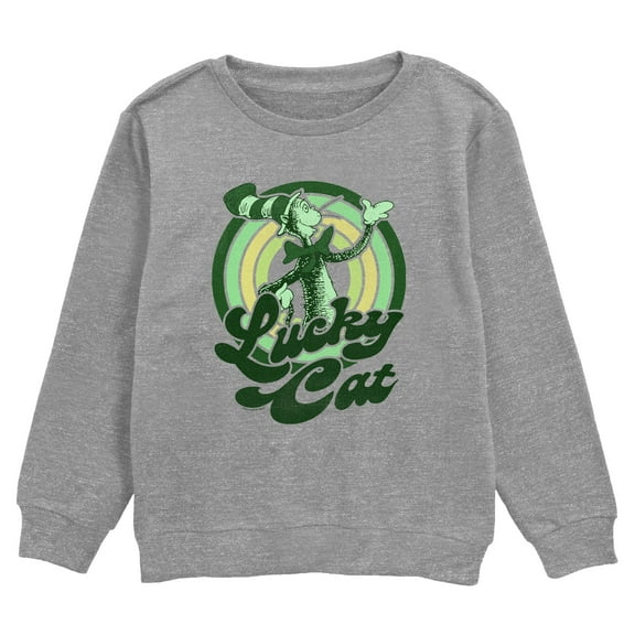 Boy's Dr. Seuss Lucky Cat  Sweatshirt