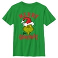 thumbnail image 1 of Boys' Dr. Seuss The Grinch Christmas Merry Grinchmas Graphic T-Shirt, 1 of 9