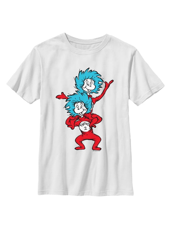 Boy's Dr. Seuss Thing One and Thing Two Graphic T-Shirt