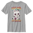 thumbnail image 1 of Boy's DreamWorks: Gabby's Dollhouse Hug Attack Pandy Paws  Graphic Tee Athletic Heather Small, 1 of 5