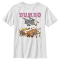 thumbnail image 1 of Boy's Dumbo Classic Storybook Cover  Graphic Tee White X Large, 1 of 4