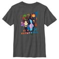 thumbnail image 1 of Boy's Elemental Distressed Characters It's Elemental  Graphic Tee Charcoal Heather Large, 1 of 5