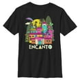 thumbnail image 1 of Boy's Encanto Casa Magic  Graphic Tee Black Small, 1 of 5