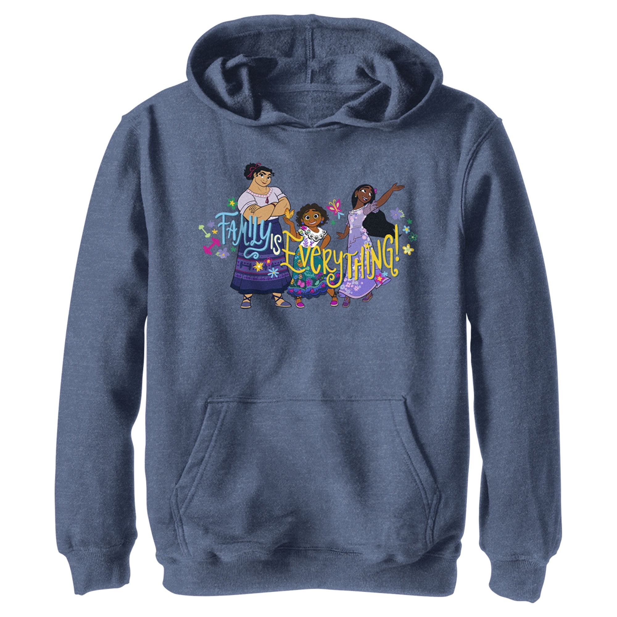 Boy s Encanto Family is Everything Sisters Pull Over Hoodie Navy