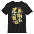 thumbnail image 1 of Boy's Encanto Floral Logo  Graphic Tee Black Small, 1 of 5