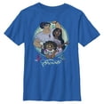 thumbnail image 1 of Boy's Encanto Mirable, Isabela & Luisa Magical Sisters  Graphic Tee Royal Blue Medium, 1 of 5