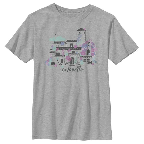 Boy's Encanto The Magical Home Graphic Tee Athletic Heather Small