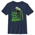 thumbnail image 1 of Boy's Encanto We Don't Talk About Bruno Green Text Graphic Tee Navy Blue X Small, 1 of 4