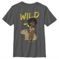 thumbnail image 1 of Boy's Encanto Wild Antonio Graphic Tee Charcoal Small, 1 of 4