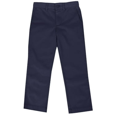Boy's Flat Front School Uniform Pants