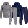 thumbnail image 1 of Boy's Fleece-Lined Hoodie & Jogger 4-Piece Set, 1 of 4