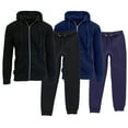 thumbnail image 1 of Boy's Fleece-Lined Hoodie & Jogger 4-Piece Set, 1 of 4