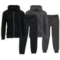 thumbnail image 1 of Boy's Fleece-Lined Hoodie & Jogger 4-Piece Set, 1 of 4
