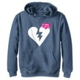 thumbnail image 1 of Boy's Fortnite Cuddle Team Leader Broken Heart  Pull Over Hoodie Navy Blue Heather Medium, 1 of 4